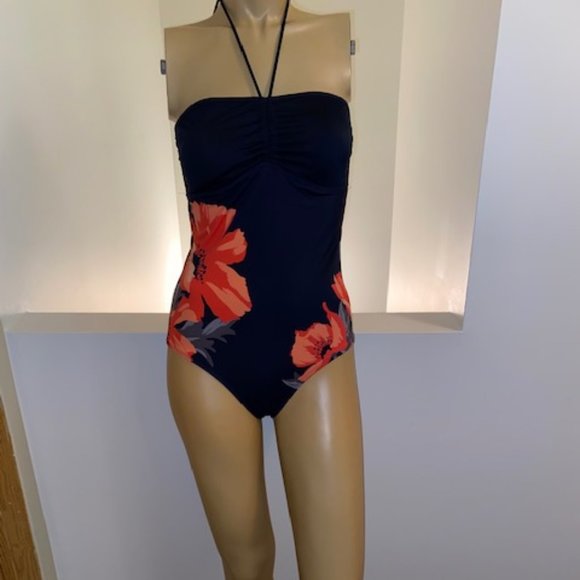 Joe Fresh Halter One Piece Bathing Suit - Picture 6 of 10